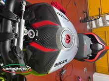 Carbonvani - Ducati Streetfighter V4 / S Carbon Fiber Upper Tank Cover - RED DP Style (2023+)