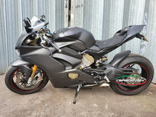Carbonvani - Ducati Panigale V4 / S / Speciale "STEALTH" Design Carbon Fiber Full Fairing Kit - ROAD VERSION (8 pieces)