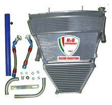 Galletto Radiatori (H2O Performance) Oversize Radiator and Oil Cooler kit For Suzuki GSX-R1000 (2005-06)