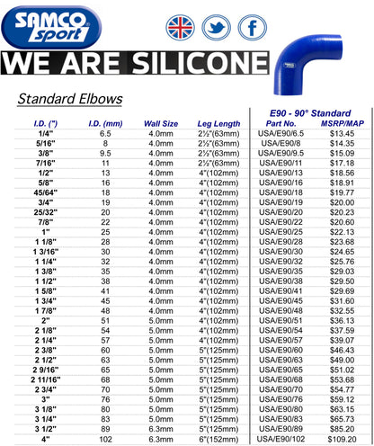 SAMCOSPORT - STANDARD ELBOWS