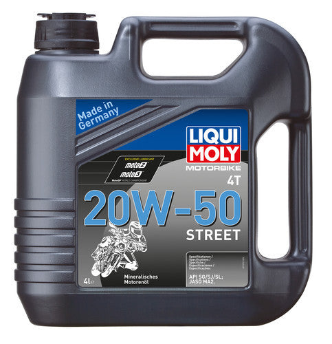 Liqui Moly Motorbike 4T 20W-50 Street 4L