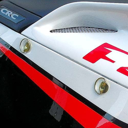 Dzus D-Ring Quarter Turn Quick Release Fairing Fastener - Titanium