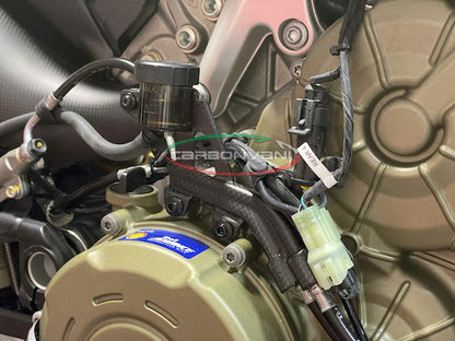 Carbonvani - Ducati Panigale V4 / S (2022+) Carbon Fiber Rear Reservoir Mount
