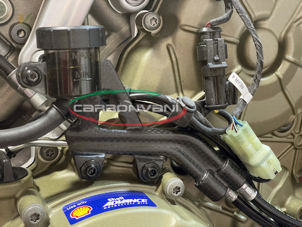 Carbonvani - Ducati Panigale V4 / S (2022+) Carbon Fiber Rear Reservoir Mount