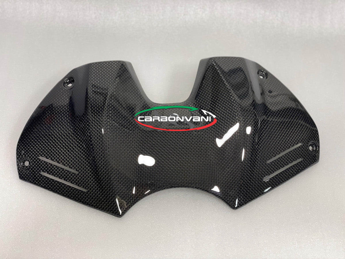 Carbonvani - Ducati Panigale V4 / S (22-24) Carbon Fiber Upper Tank Cover -DP Style