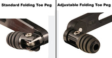 WOODCRAFT Folding Toe Pegs for Woodcrat Rearsets