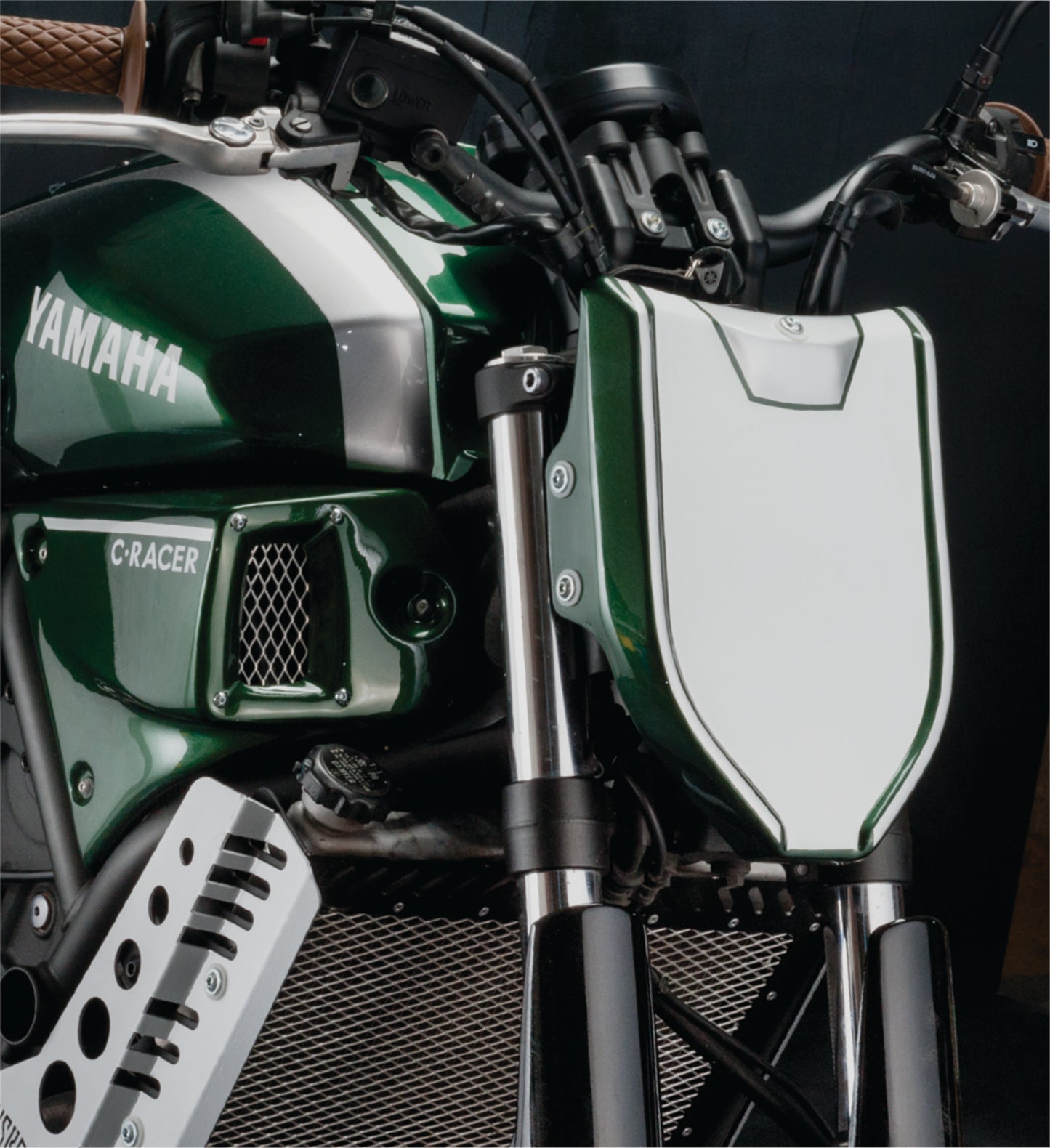 C-Racer Flat Track Headlight Mask for XSR700 (2016+)