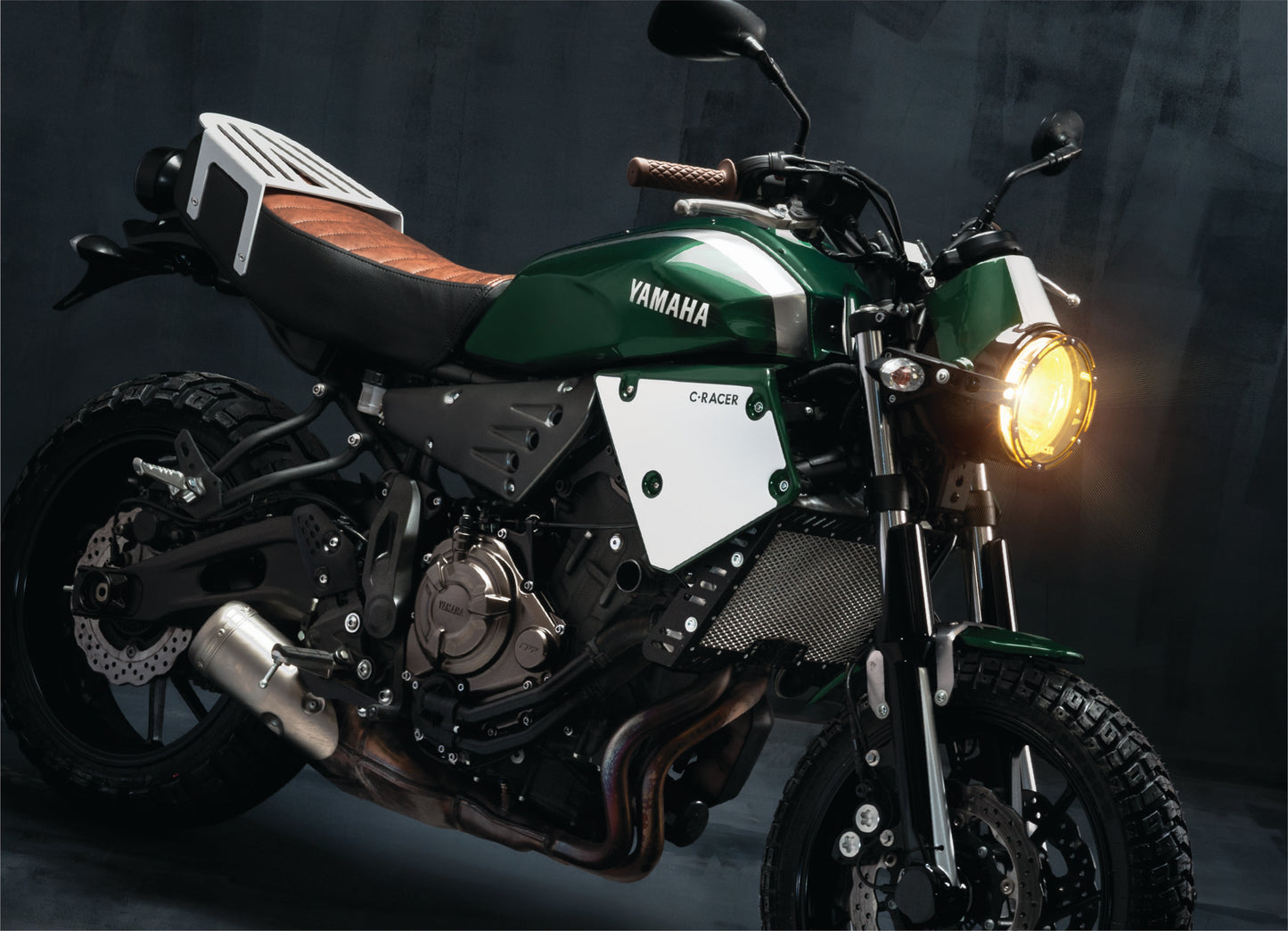C-Racer Scrambler Front Fender for XSR700 (2016+)