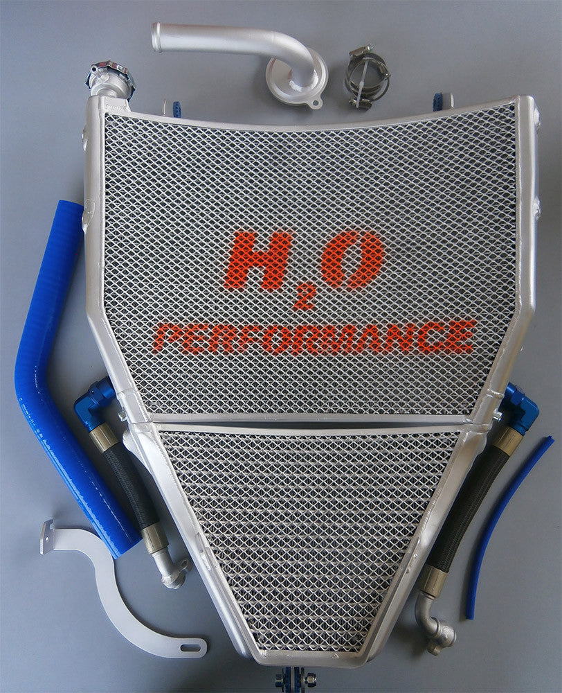 Galletto Radiatori (H2O Performance) Oversize Racing Radiator and Oil Cooler kit For Yamaha YZF-R1 (2015+)