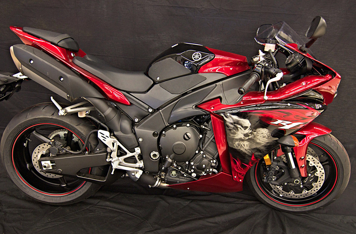 TechSpec Tank Grip Pads for the Yamaha YZF-R1 (09-14)